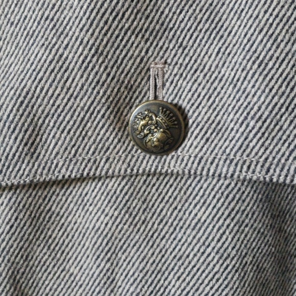 7 For All Mankind belted tweed trench coat - Picture 3 of 3